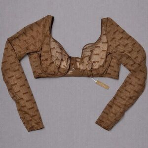 Skims after hours 2 piece mesh set